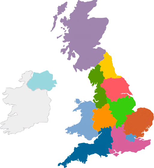 UK map